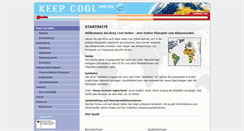 Desktop Screenshot of keep-cool-online.de